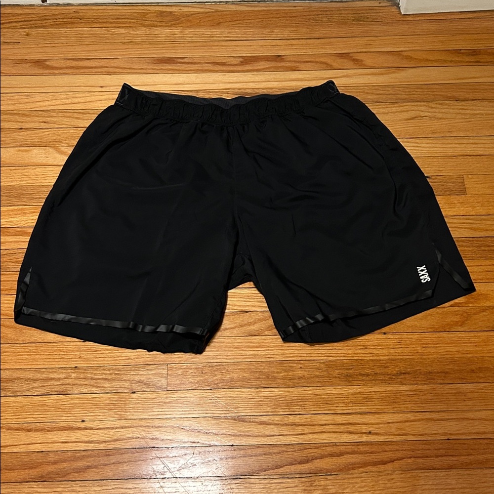 Saxx Pilot 2N1 Black Shorts